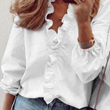 Maren | Blouse Élégante à Manches Longues