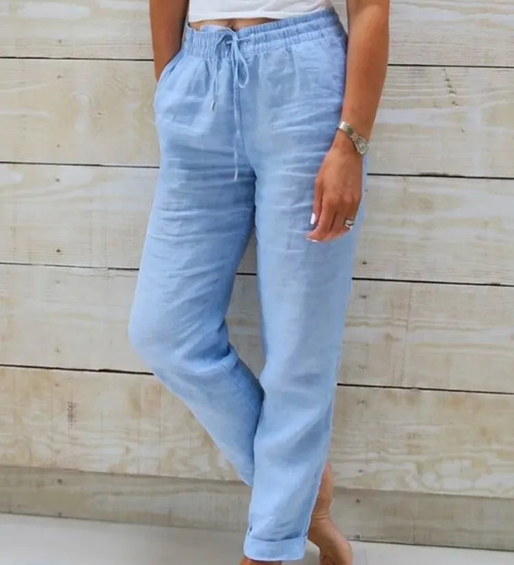 Clara | Short en Lin Chic et Respirant Femme