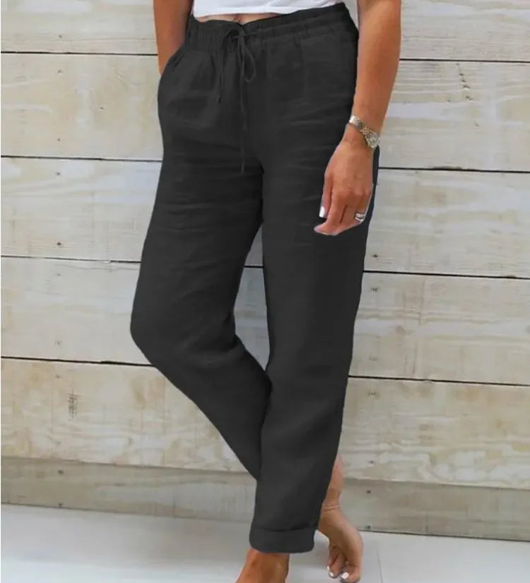 Clara | Short en Lin Chic et Respirant Femme