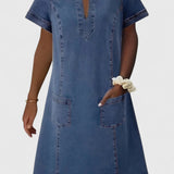Louisa | Robe en Jean Élégante