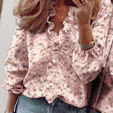 Maren | Blouse Élégante à Manches Longues