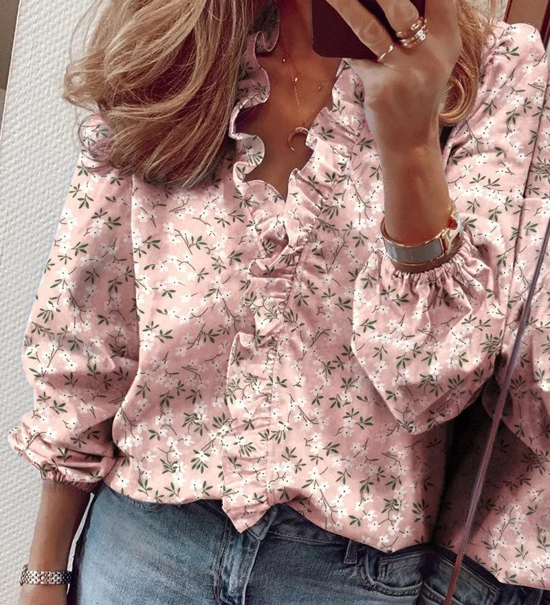 Maren | Blouse Élégante à Manches Longues