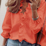 Maren | Blouse Élégante à Manches Longues