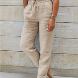 Clara | Short en Lin Chic et Respirant Femme