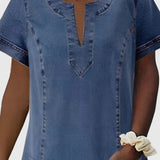 Louisa | Robe en Jean Élégante