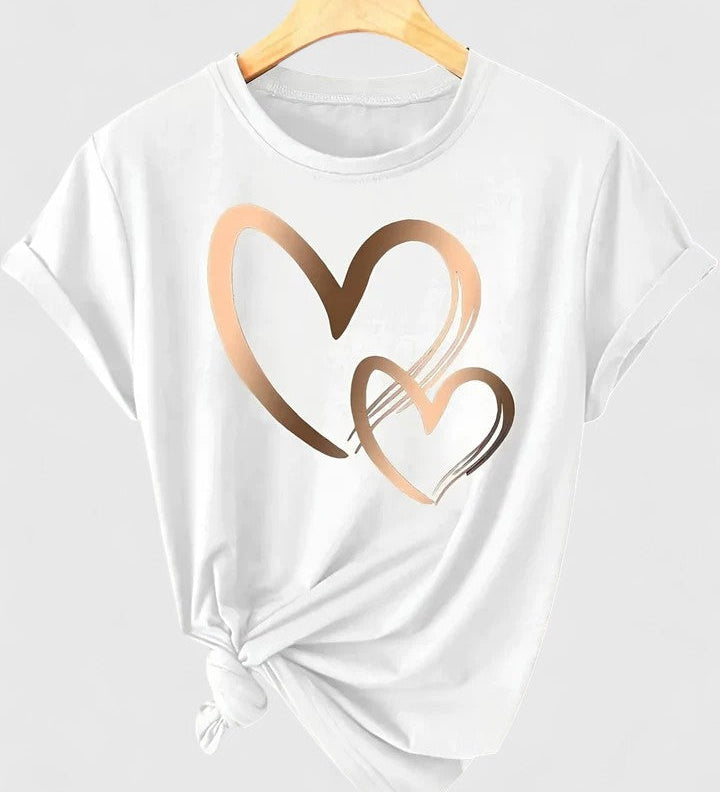 Lea | T-shirt confortable à manches courtes.