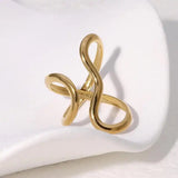 Bague Enchantement Dorée Ajustable