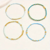 Bracelet Chic Bohémien en Turquoise