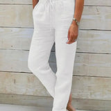 Clara | Short en Lin Chic et Respirant Femme