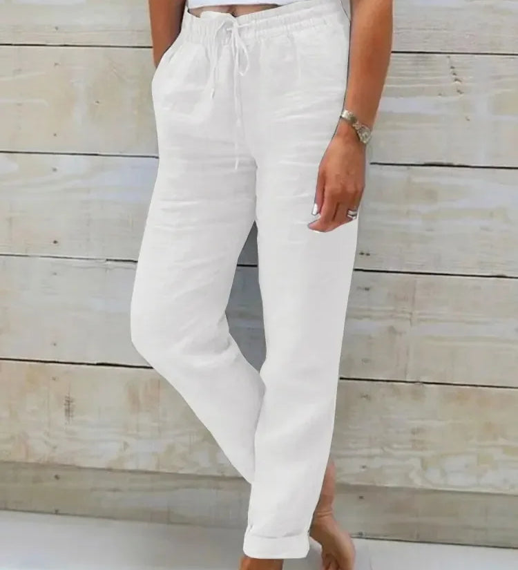 Clara | Short en Lin Chic et Respirant Femme