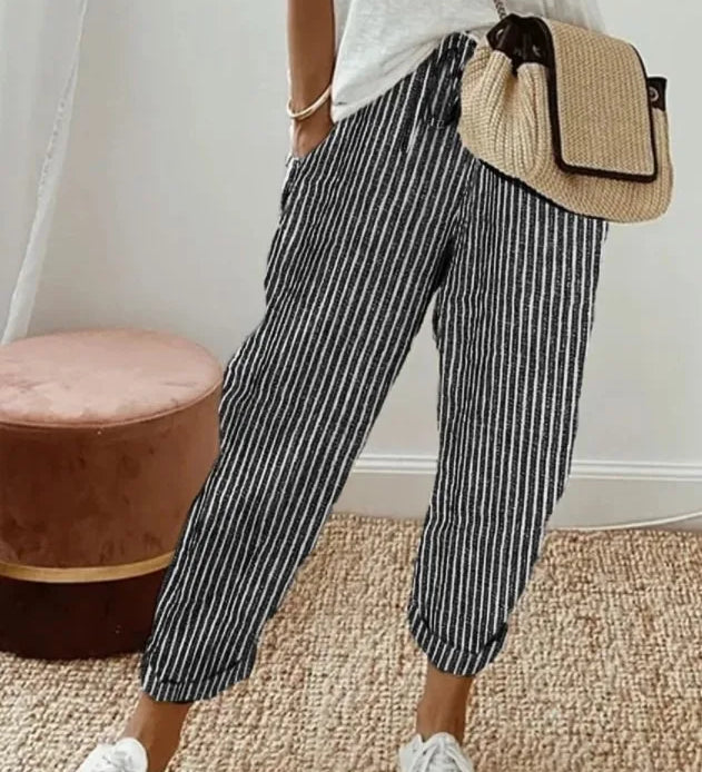 Léa | Short Décontracté Léger Taille Élastique