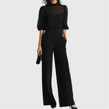 Elodie | Ensemble de Top et Pantalons Amples en Trois Pièces