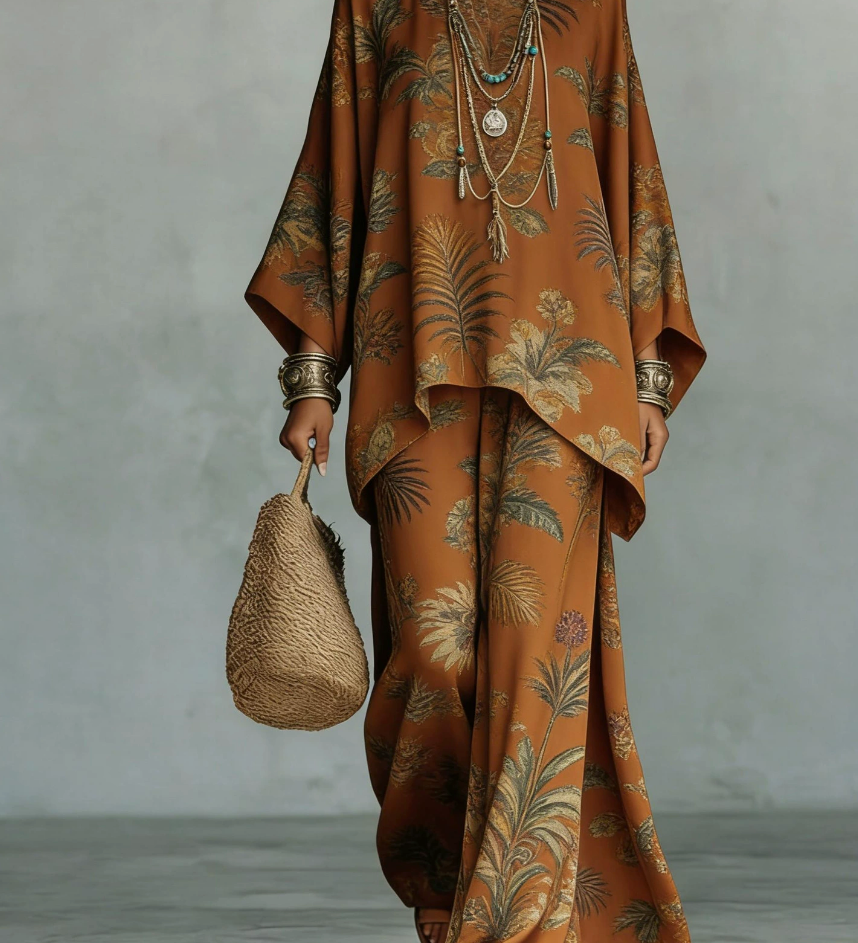 Céline | Ensemble en Lin Élégant Deux Pièces