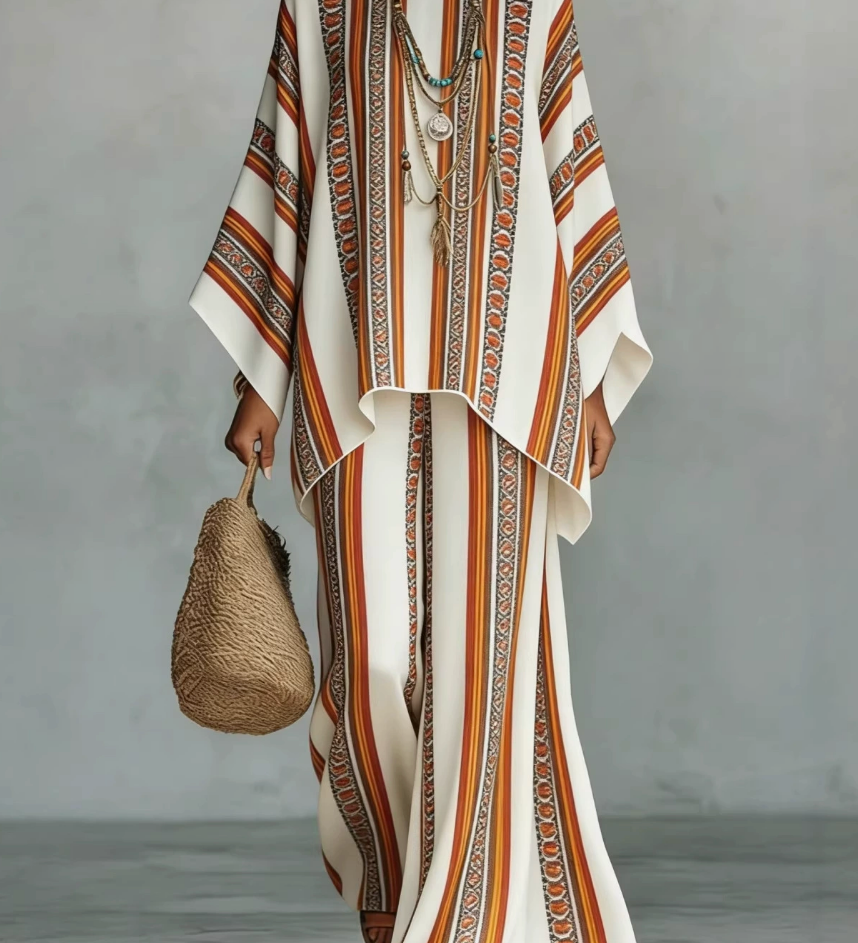 Céline | Ensemble en Lin Élégant Deux Pièces