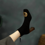 Bottes en Velours Opium