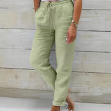 Clara | Short en Lin Chic et Respirant Femme