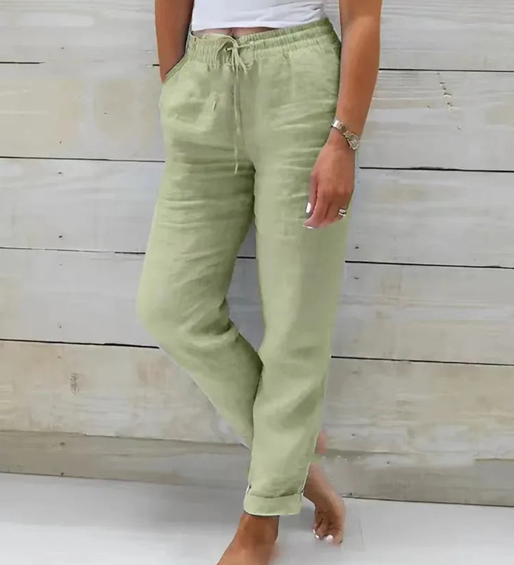 Clara | Short en Lin Chic et Respirant Femme