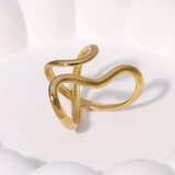 Bague Enchantement Dorée Ajustable
