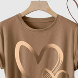 Lea | T-shirt confortable à manches courtes.