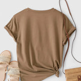Lea | T-shirt confortable à manches courtes.