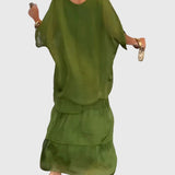 Bernadette | Robe Élégante Longue et Fluide