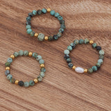 Harriet | Ensemble de Trois Bagues à Perles Facettées
