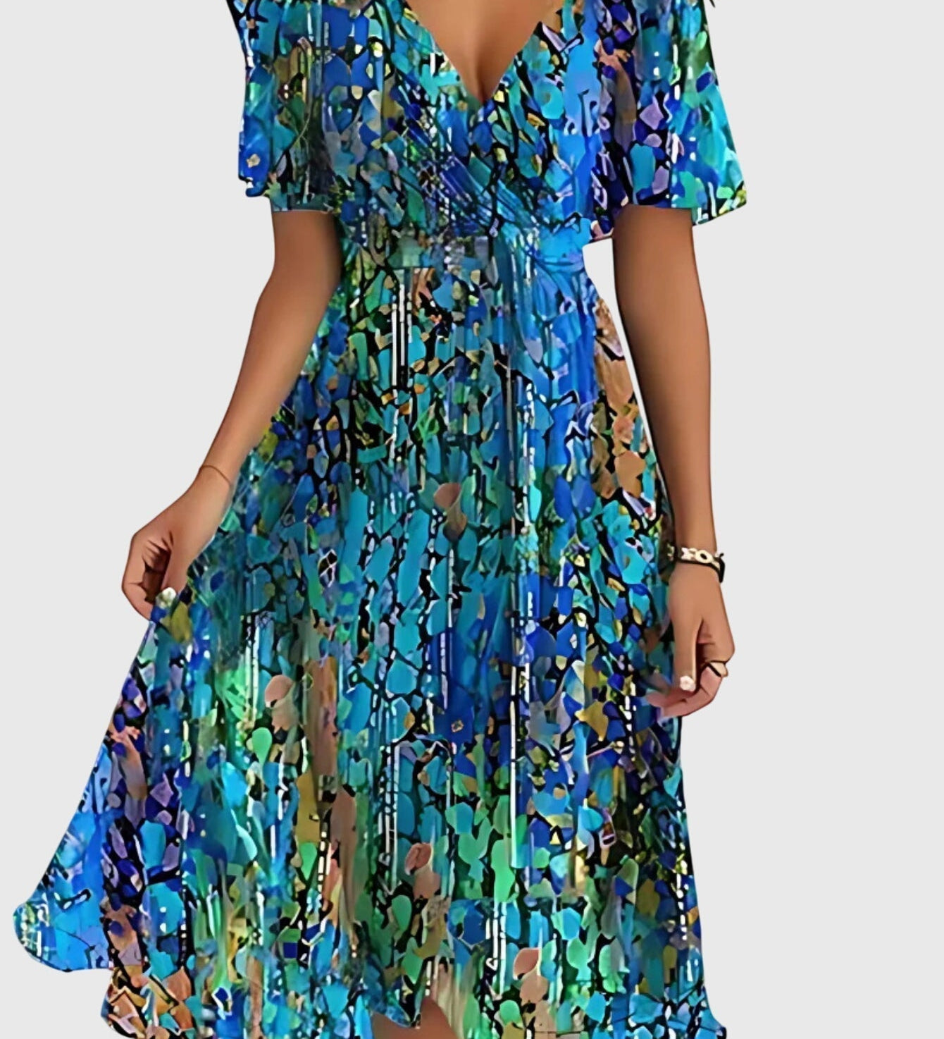 Rosa | Robe d'été avec couverture du ventre