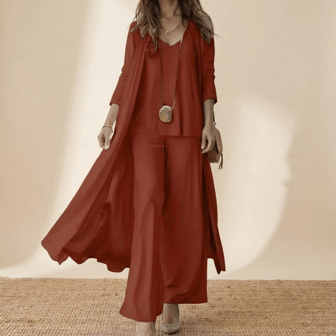 Ensemble Élégant Barbara en 3 Pièces