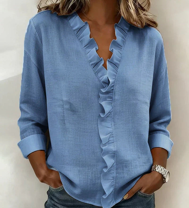 Susan | Blouse à Volants
