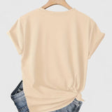 Lea | T-shirt confortable à manches courtes.
