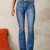 Mélanie | Jeans évasés taille haute