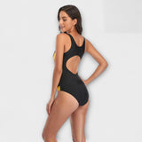 Maureen | Maillot de Bain Une Pièce Sportif Découpé