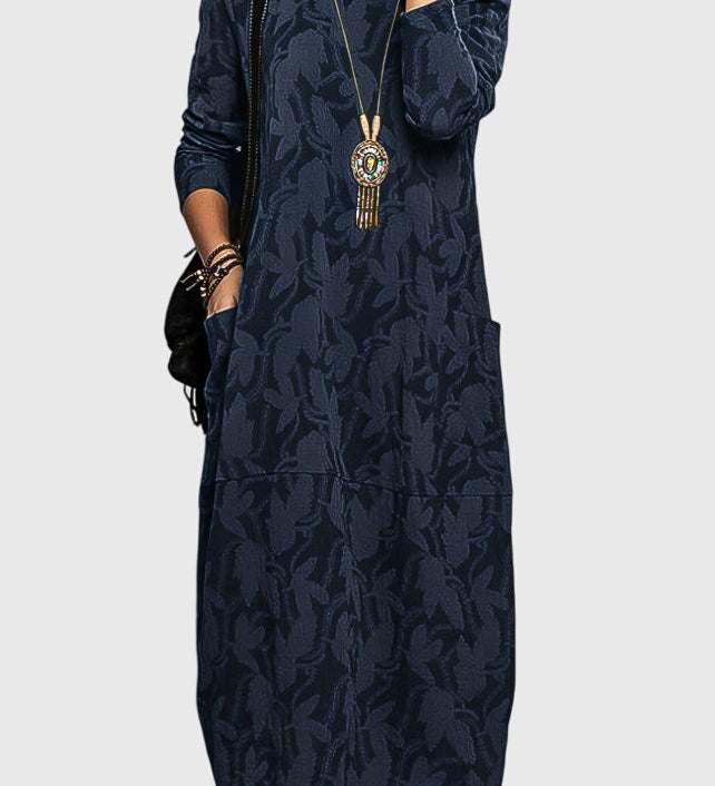 Julia | Robe Décontractée à Col Ronde