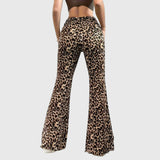 Sue | Pantalon Bootcut Léopard