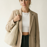 Sac Hobo Tressé Élégant