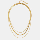 Collier en Or Multicouche