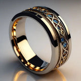 Bague d'Infinie Dorée Vintage
