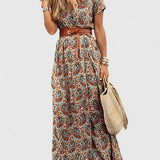 Lygia | Robe Maxi Bohème Élégante