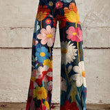 Léna - Pantalon Large Floral