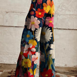 Léna - Pantalon Large Floral