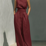 Ariana | Ensemble Large en Lin Élégant