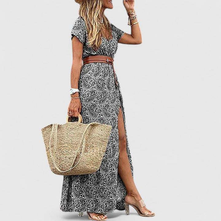 Lygia | Robe Maxi Bohème Élégante