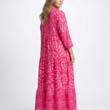 Marielle | Robe Midi à Boutons