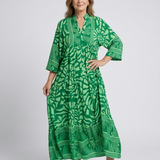 Marielle | Robe Midi à Boutons